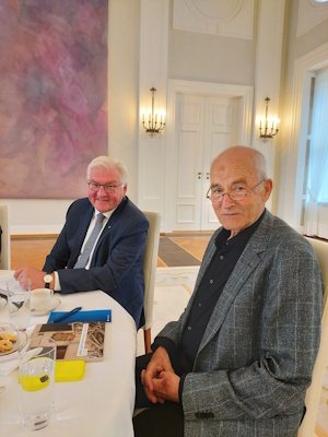 Andreas Strunk mit Bundespräsident Steinmeier